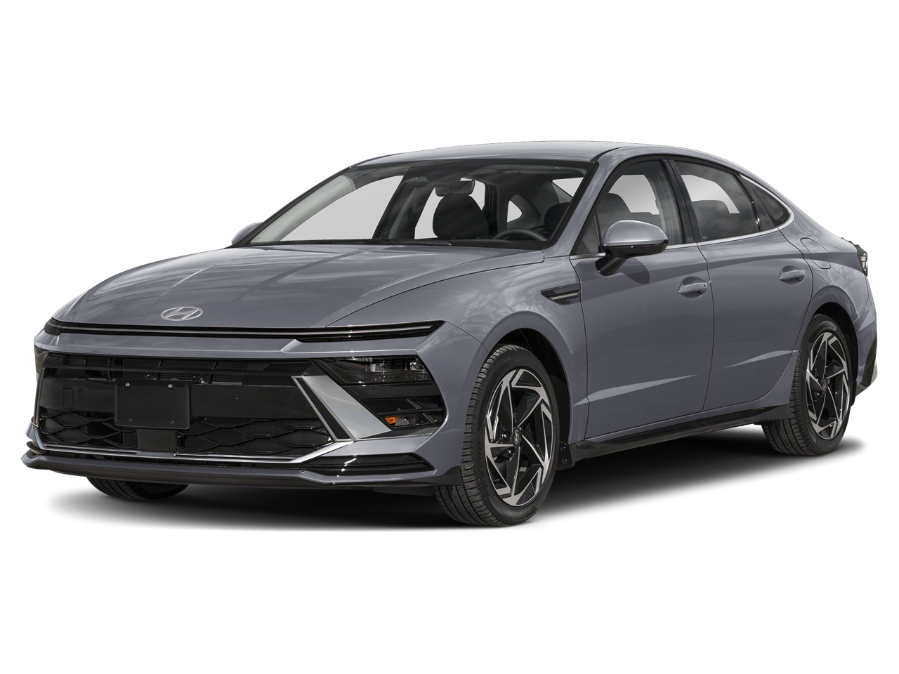 2026 Hyundai SONATA SEL Sport in Portofino Gray — front three-quarter view
