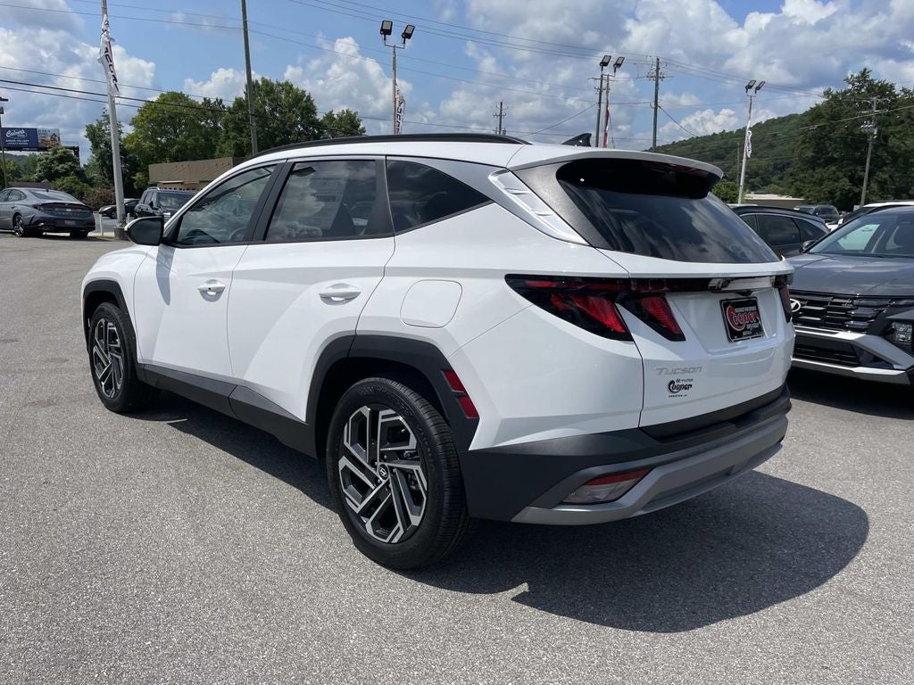 2026 Hyundai TUCSON — rear three-quarter view