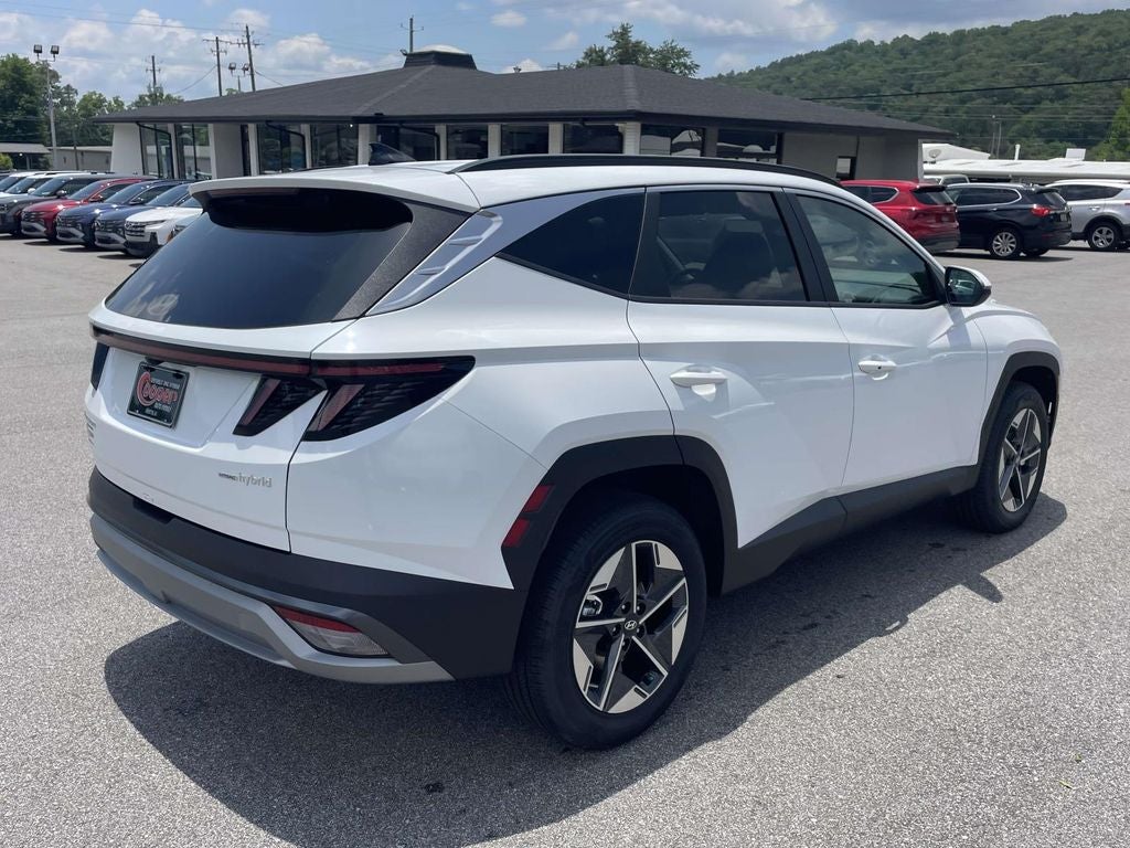2026 Hyundai TUCSON HYBRID — rear three-quarter view